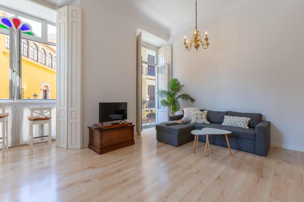 Luminoso Apartamento De Dos Habitaciones Con Vistas A Las Catedral Μάλαγα Εξωτερικό φωτογραφία