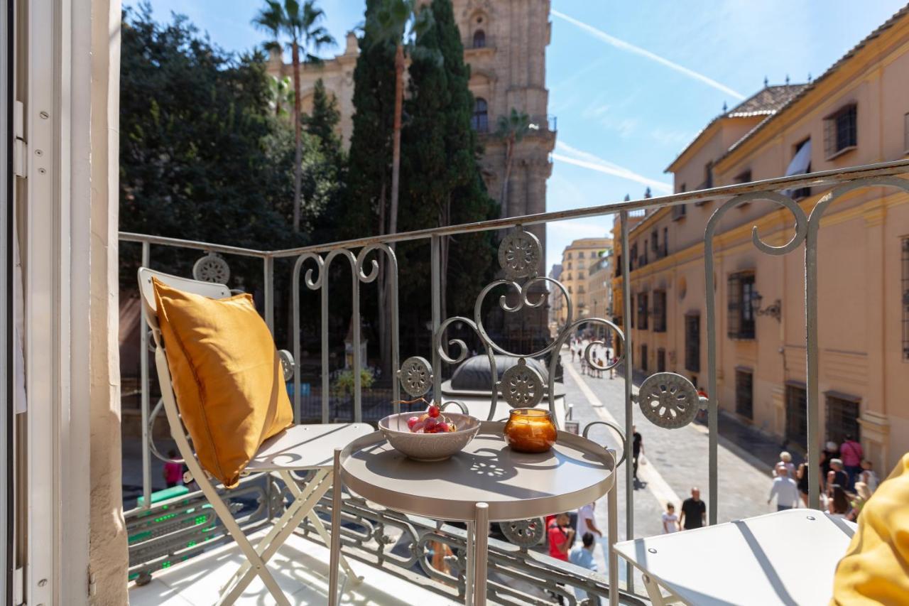 Luminoso Apartamento De Dos Habitaciones Con Vistas A Las Catedral Μάλαγα Εξωτερικό φωτογραφία
