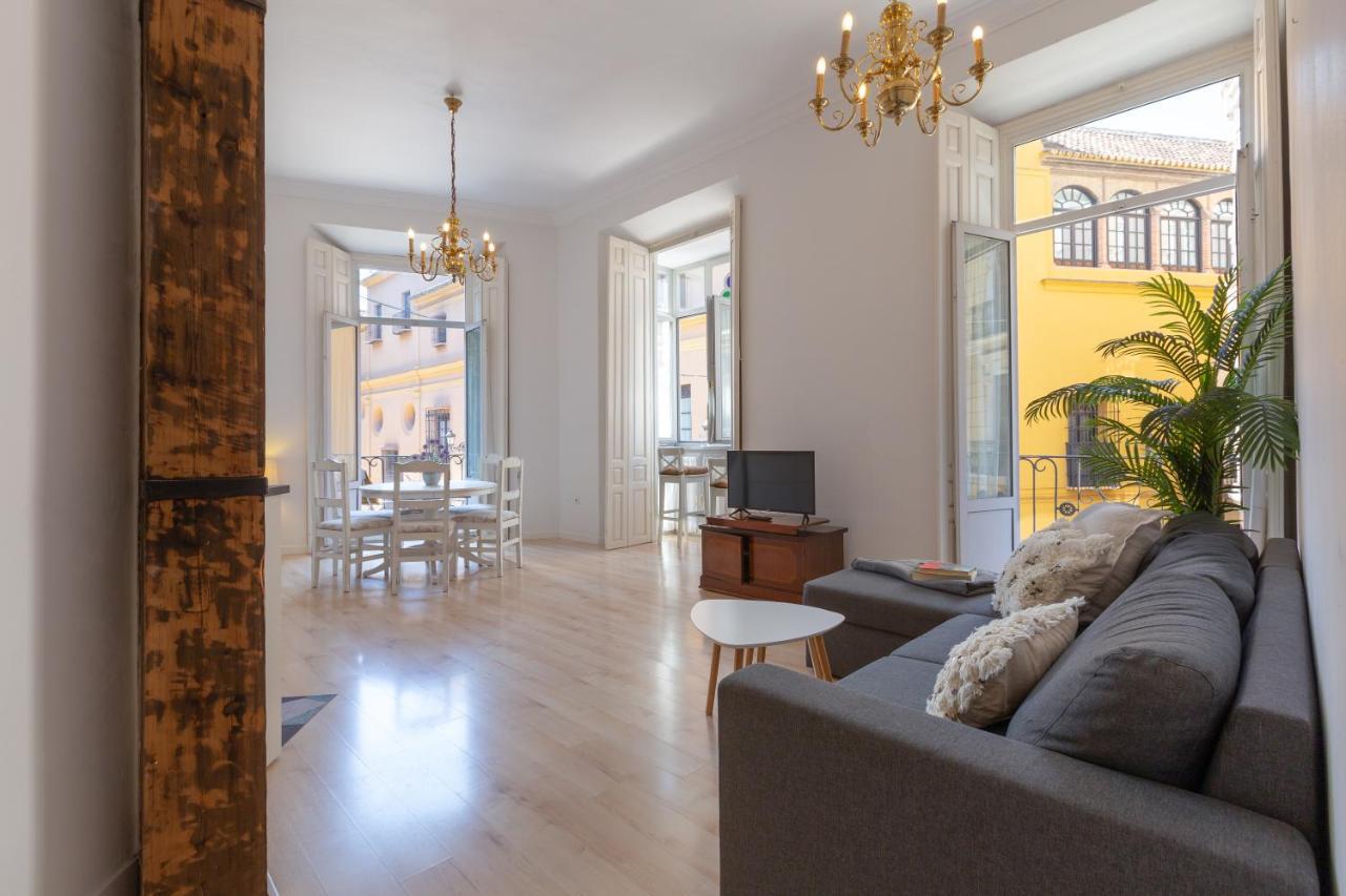 Luminoso Apartamento De Dos Habitaciones Con Vistas A Las Catedral Μάλαγα Εξωτερικό φωτογραφία