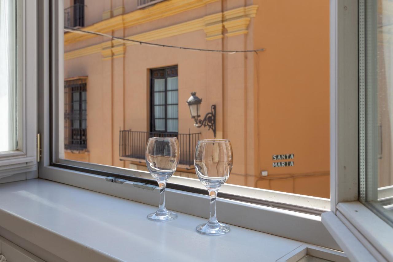 Luminoso Apartamento De Dos Habitaciones Con Vistas A Las Catedral Μάλαγα Εξωτερικό φωτογραφία